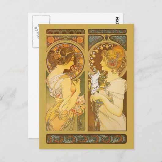 Primrose & Quill Briefkaart (Voorkant / Achterkant)