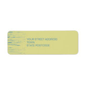 Primrose Return Address Label (Voorkant)