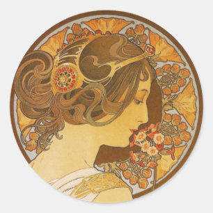 Primrose Ronde Sticker