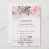  primrose roze roze weddenschap kaart (Voorkant)