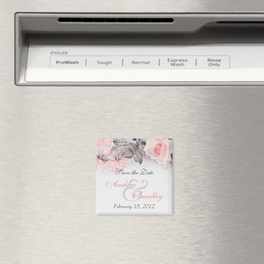  primrose roze roze weddenschap Magnet (Insitu (Vaatwasser))