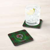 Primrose Scottish Clan Tartan & Crest Bier Onderzetter (Rechterzijde)