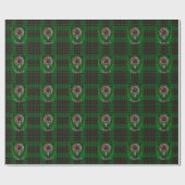 Primrose Scottish Clan Tartan & Crest Cadeaupapier (Vlak)