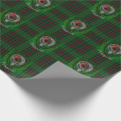 Primrose Scottish Clan Tartan & Crest Cadeaupapier (Hoek)