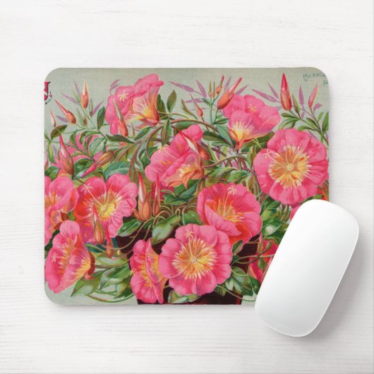 Primrose Seed Packets Mousepad Muismat (Met muis)