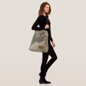 Primrose van Alphonse Mucha (1899) Crossbody Tas (Op model)