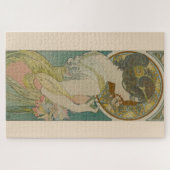 Primrose van Alphonse Mucha (1899) Legpuzzel (Horizontaal)
