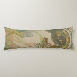 Primrose van Alphonse Mucha (1899) Lichaamskussen