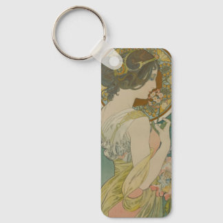 Primrose van Alphonse Mucha (1899) Sleutelhanger