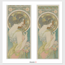 Primrose van Alphonse Mucha (1899) Sticker