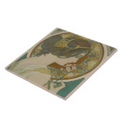 Primrose van Alphonse Mucha (1899) Tegeltje (Zijkant)