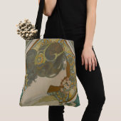 Primrose van Alphonse Mucha (1899) Tote Bag (Dichtbij)