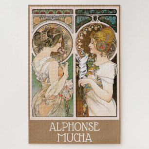 Primroses and Feather, Mucha Legpuzzel