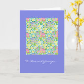  Primroses Grootouders Dag Kaart (Gele Bloem)