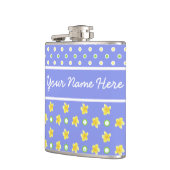 Primroses Hip Flask: personaliseren: poolpunten, b Heupfles (Links)
