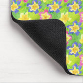 Primroses Mousepad om te personaliseren: Pink Ging Muismat (Hoek)