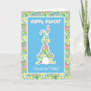 Primroses Schattigee Bunny Easter Over The Miles Feestdagen Kaart