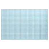 Primroses Sky Blue en White Check Gingham Pattern Stof (Yard (91,4 cm))