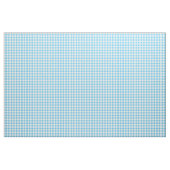 Primroses Sky Blue en White Check Gingham Pattern Stof (Fat Quarter)