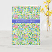 Primroses Verjaardag Kaart, Noors Groet Kaart (Gele Bloem)