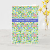 Primroses Verjaardag Kaart, Poolse Groet Kaart (Gele Bloem)