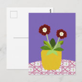 Primula aricula-Briefkaart Briefkaart (Voorkant / Achterkant)