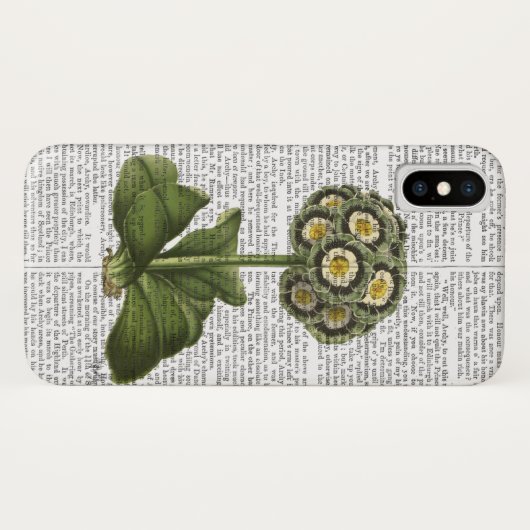 Primula Auricula Blue Case-Mate iPhone Case (Achterkant (horizontaal))
