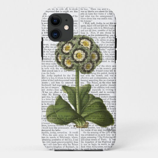 Primula Auricula Blue Case-Mate iPhone Case (Achterkant)