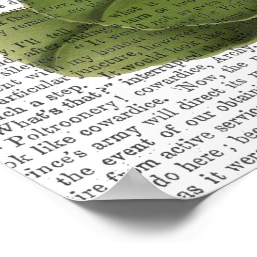 Primula Auricula Blue Poster (Hoek)