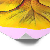 Primula botanische poster afdrukken (Hoek)