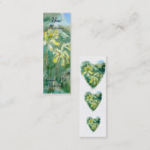 Primula Heart Mini Visitekaartje (Voorkant / Achterkant)