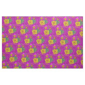 Primula Spring botanical waterverf fabric Stof (Fat Quarter)