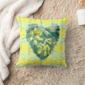 Primula Veris op Gele Cowslipharten 2 design Kussen (Deken)