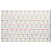 Primula waterverf botanische kunst naam stof (Fat Quarter)