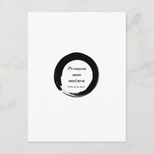 Primum Non Nocere Briefkaart