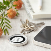 Primum Non Nocere Sleutelhanger (Zijkant)