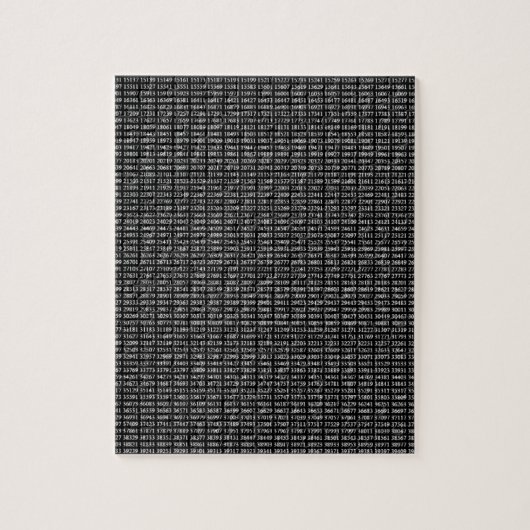 Primzahlen Legpuzzel (Verticaal)