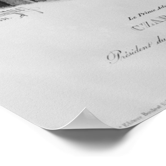 Prince Adam George Czartoryski, 1831 Poster (Hoek)