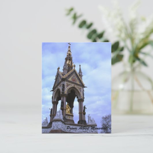 Prince Albert Memorial Briefkaart (Staand voorkant)