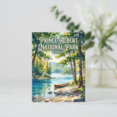 Prince Albert National Park Canada Briefkaart (Staand voorkant)