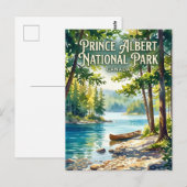 Prince Albert National Park Canada Briefkaart (Voorkant / Achterkant)