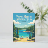 Prince Albert National Park Canada Briefkaart (Staand voorkant)