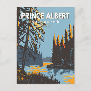 Prince Albert National Park Canada Reis  Briefkaart