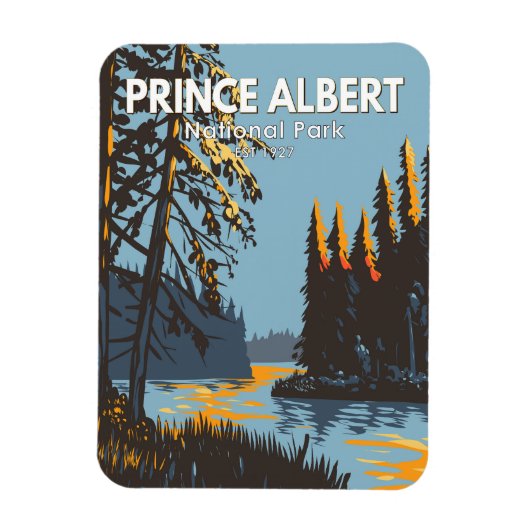 Prince Albert National Park Canada Reis  Magneet (Verticaal)