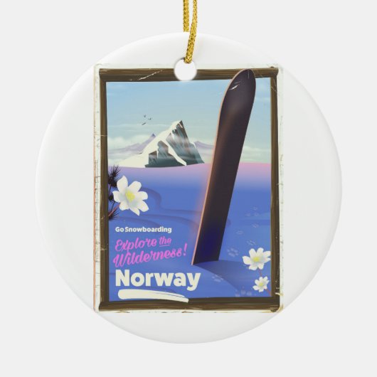 Prince Albert National Park, Saskatchewan, Canada Keramisch Ornament (Voorkant)