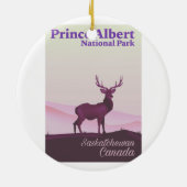 Prince Albert National Park, Saskatchewan, Canada Keramisch Ornament (Achterkant)