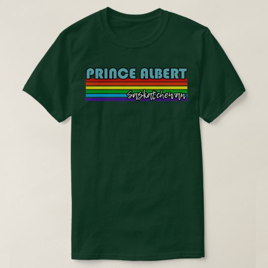 Prince Albert Saskatchewan Pride Prince Albert LG T-shirt (Design voorkant)