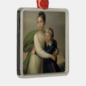 Prince Albrecht en Princess Louise, c.1817 Metalen Ornament (Rechts)