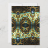 Prince Arabian Night Baby shower Uitnodiging (Achterkant)