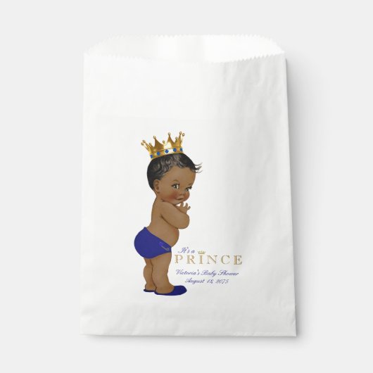 Prince Baby Borrel Bedankzakje (Voorkant)